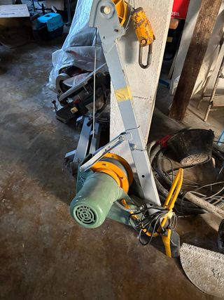 Plumín Eléctrico Grua