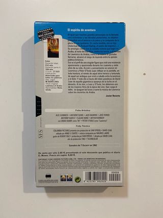 Lawrence de Arabia VHS (2 Partes)