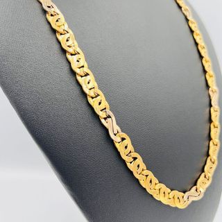 CATENA TIPO CARTIER INFINITO BICOLORE 8MM 18K