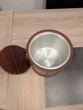 Botellero Globo Terráqueo y Cubitera