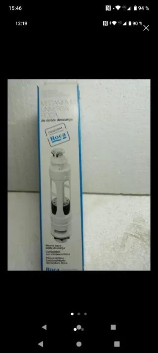 Descarga Roca para cisterna