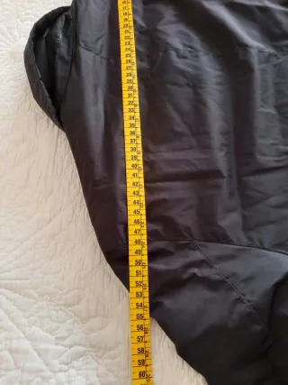 Parka de vestir negra