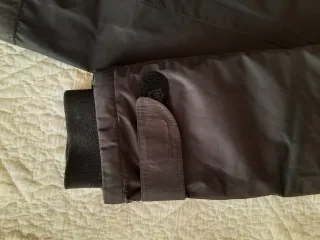 Parka de vestir negra