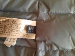 Parka de vestir negra