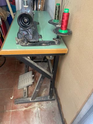 Máquina coser industrial tapicería