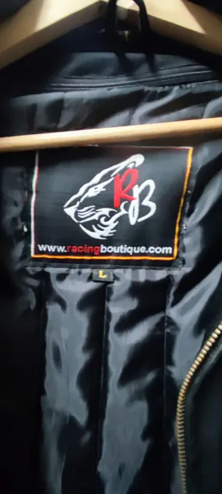 Casaco Motard Pele Preto