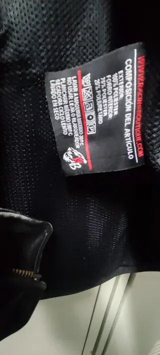 Casaco Motard Pele Preto