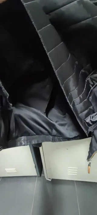 Casaco Motard Pele Preto