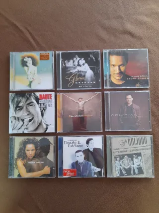 12 CDs - Música Latina Pop Rock. Cds originales.