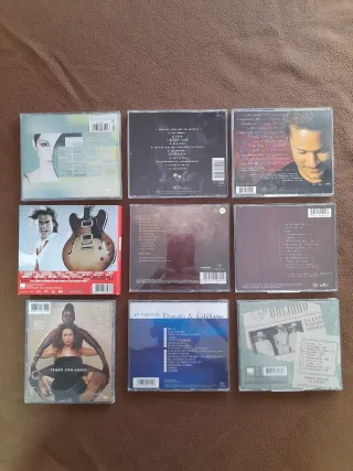 12 CDs - Música Latina Pop Rock. Cds originales.