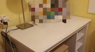 Escritorio Brusali Ikea Blanco