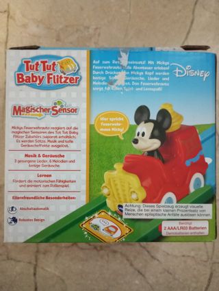 Coche Bomberos Mickey Mouse