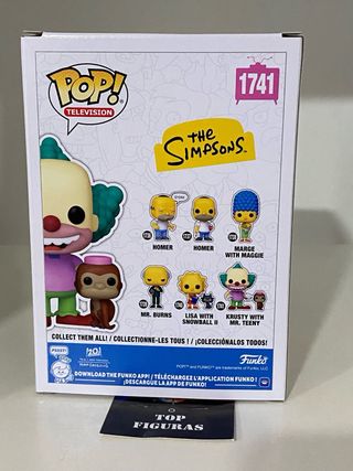 Or45 Funko Pop!  Krusty 1741 con Mr. Teeny