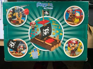 Pack Pinypon Isla, Barco , balsa y Campamento