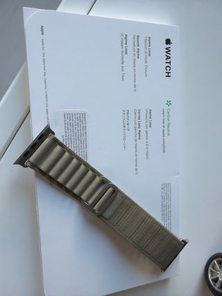 Correa Apple Watch Olive Alpine Loop