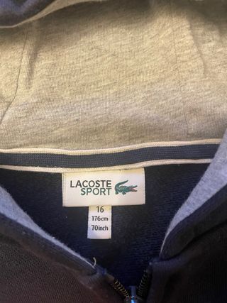 Chándal Lacoste Azul Marino Talla XS