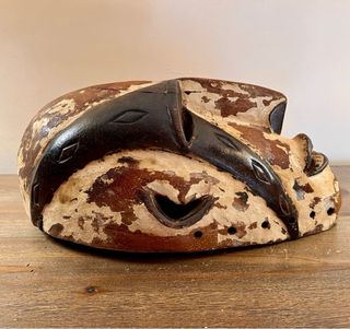 Máscara africana de colección, ca. 1950-1970