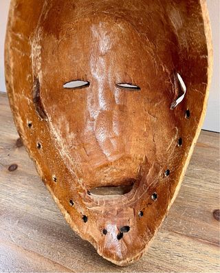 Máscara africana de colección, ca. 1950-1970