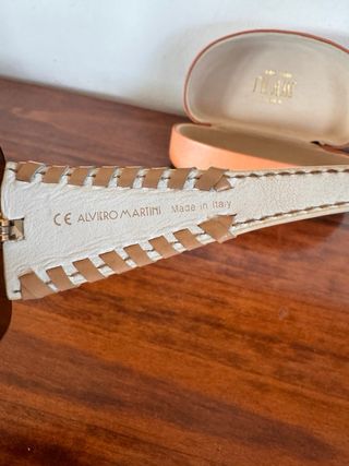 Occhiali da sole Alviero Martini marroni