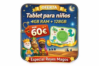 Tablet para niños Maniner 4GB RAM 128GB