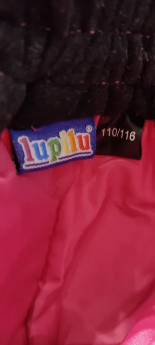 Pantalón de nieve para niña rosa