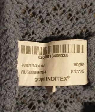 Camisa Zara M Manga Corta Hombre