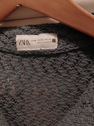 Camisa Zara M Manga Corta Hombre