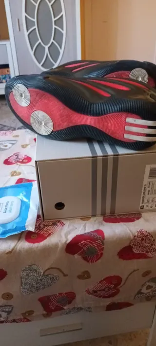 Zapatillas Adidas Harden Vol.9Negras Rojas