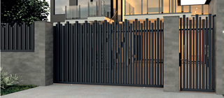 Puertas y vallados aluminio soldado