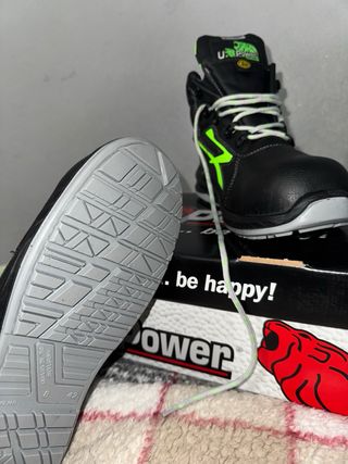 Scarpe U-Power Antinfortunistiche Nero/Verde