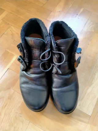 Botines negros mujer