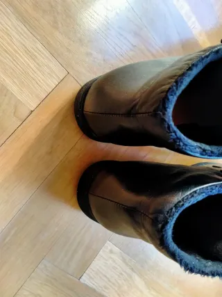 Botines negros mujer