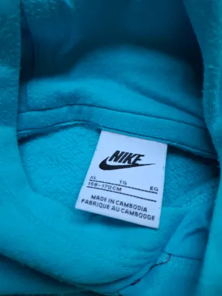 Sudadera Nike Verde y azules