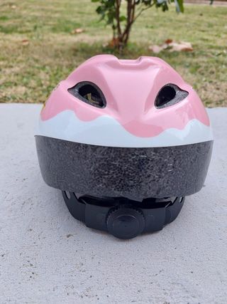 Casco Btwin rosa niña 2-5 años