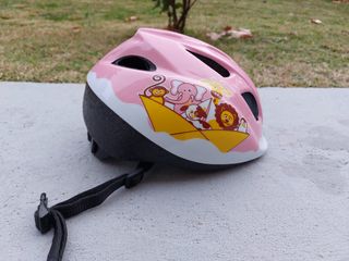 Casco Btwin rosa niña 2-5 años