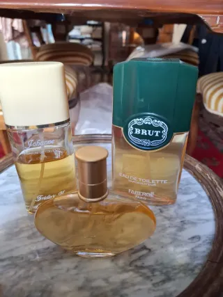 Lotto 3 profumi vintage Brut, Frederic M