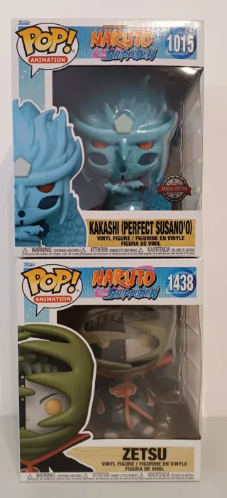 Funko Pop Naruto Shippuden Kakashi y Zetsu
