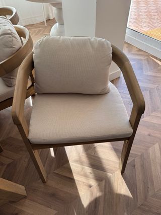 Silla comedor Uleno Sklum Madera Acacia Clara