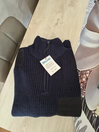 Jersey Trabajo Hombre XXL Azul Marino