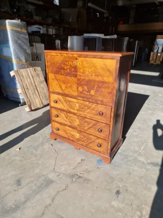 Cómoda escritorio vintage madera