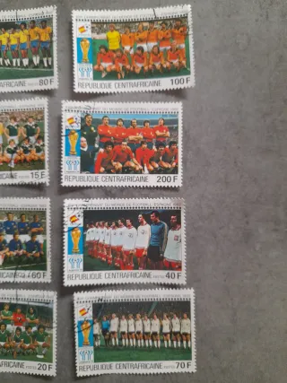 Sellos Mundial Argentina 1978