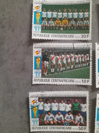 Sellos Mundial Argentina 1978