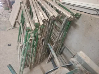 Caballetes de obra metálicos