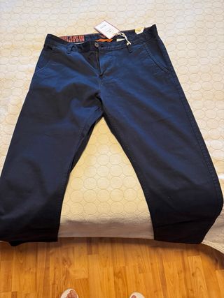 Pantalón Dockers Azul Nuevo Talla W33 L32