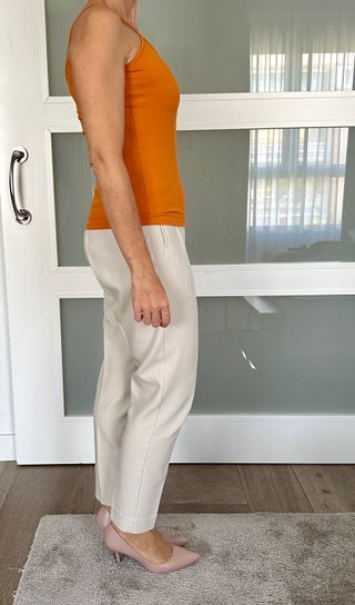 Camiseta tirantes de Zara Basic