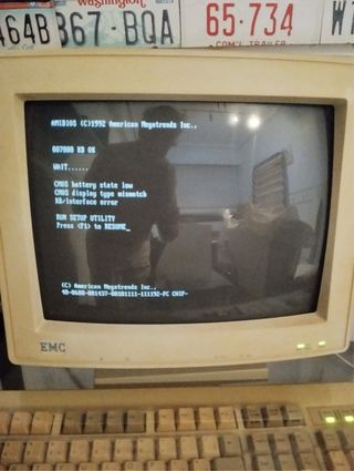 Ordenador Vintage EMC Funcional