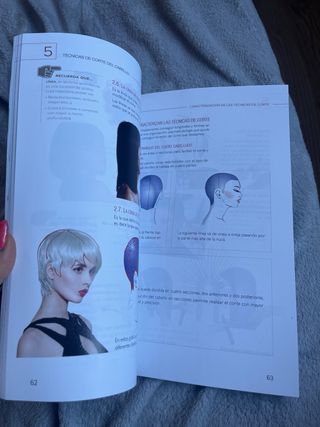 Técnicas de corte del cabello (Spanish Edition)