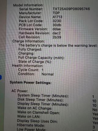 MacBook Pro 13” 2020 i5 8GB RAM 256GB SSD