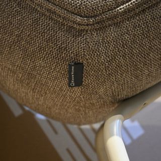 Sedia Kave Home Aimin Grigia Tessuto