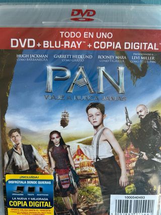 Blu-ray Pan Viaje a Nunca Jamás